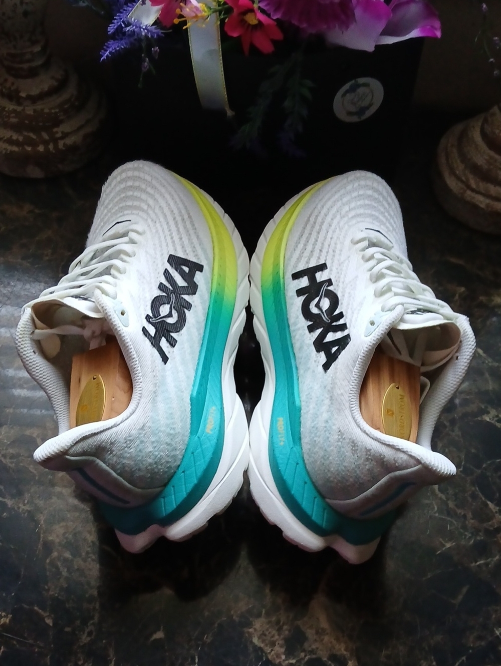Hoka One Mach 5 Comfort/Athletic Medical Field Shoes Size 7.5 for Women - Picture 10 of 12